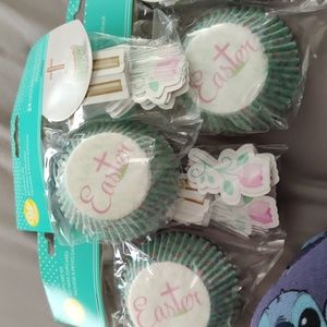 3 WILTON Easter Cupcake Kits Bundle